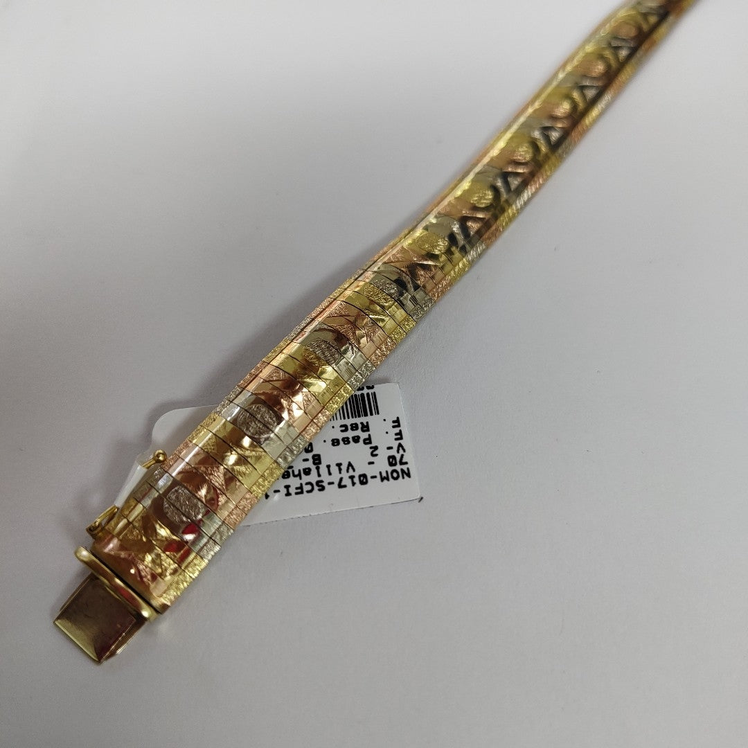 PULSERA ORO 14 K 18.9 GRMS (SEMINUEVO)
