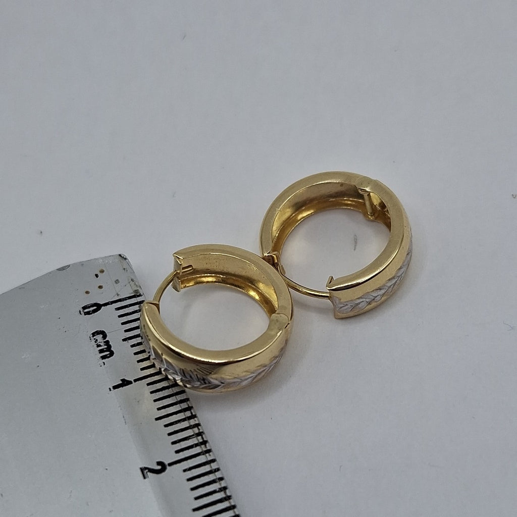 ARETES PAR ORO 14 K 2.2 GRMS (SEMINUEVO)