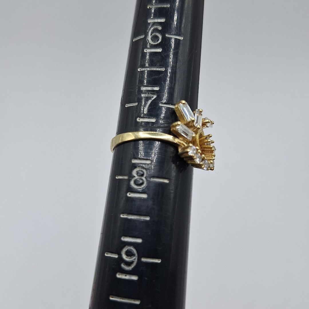 ANILLO ORO 14 K 2.3 GRMS (SEMINUEVO)