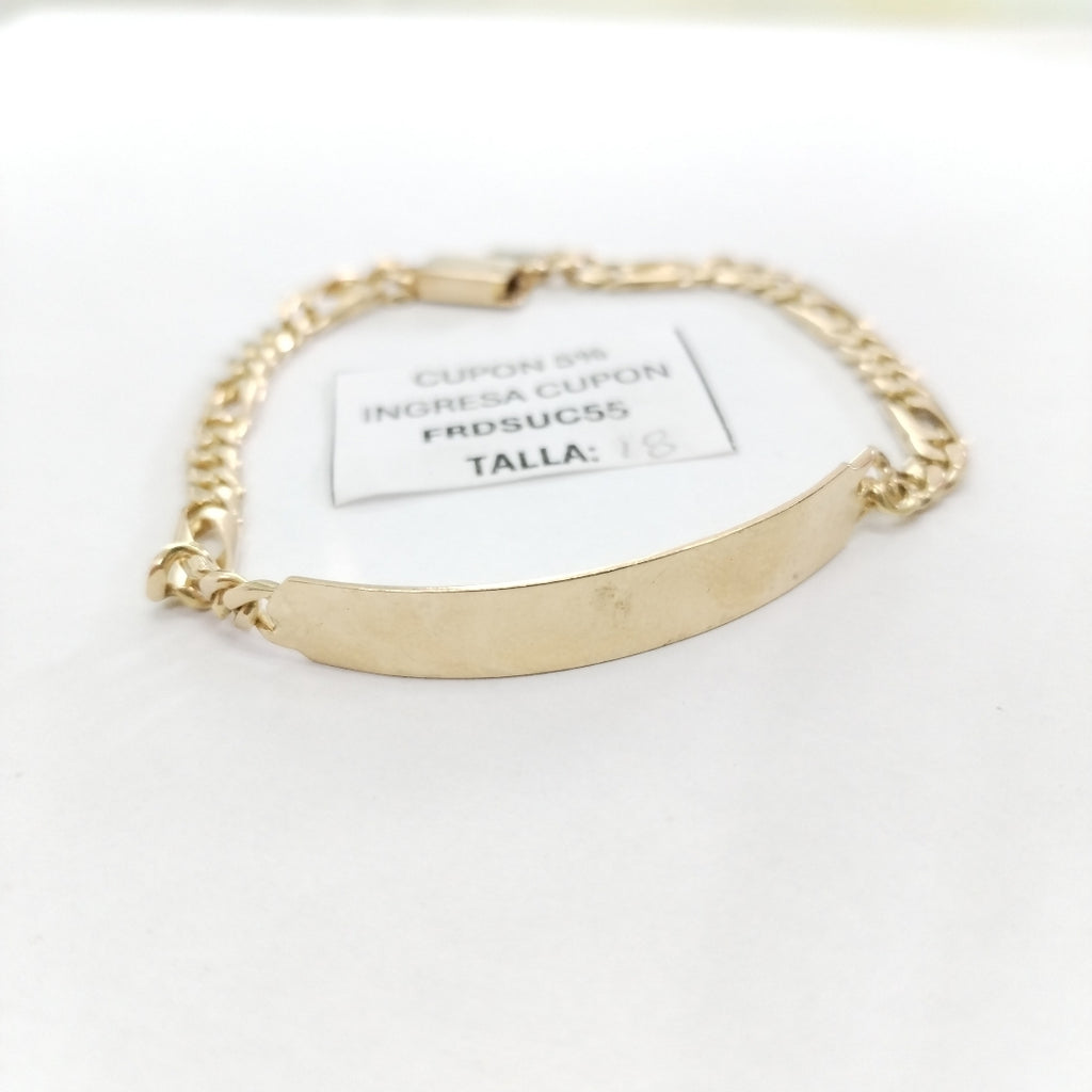ESCLAVA ORO 14 K 13.6 GRMS (SEMINUEVO)