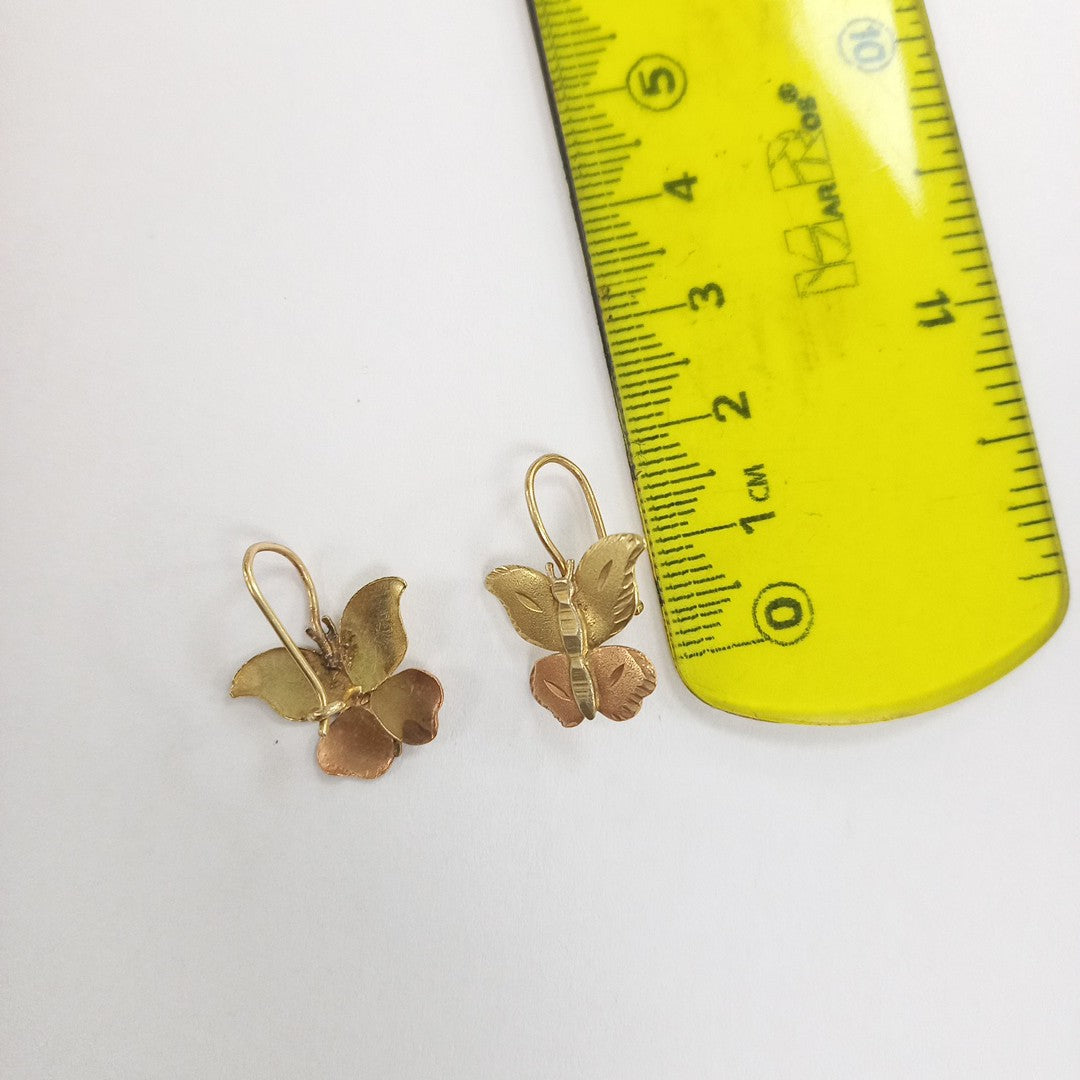 ARETES PAR ORO 10 K 1.6 GRMS (SEMINUEVO)