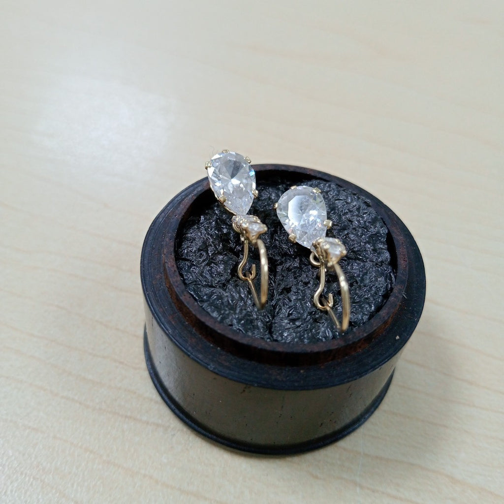 ARETES PAR ORO 10 K 1,70 GRMS (SEMINUEVO)