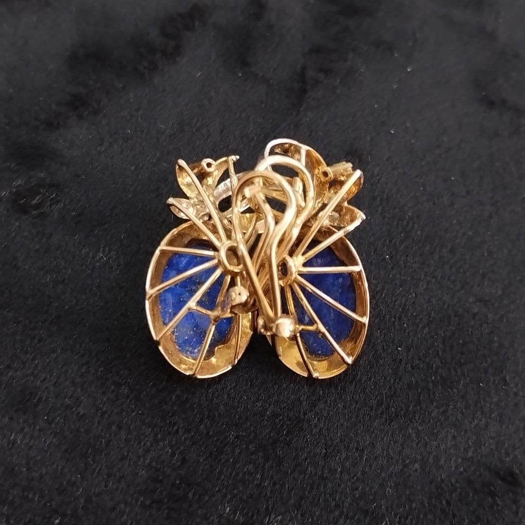ARRACADAS PAR ORO 14 K 8.5 GRMS (SEMINUEVO)