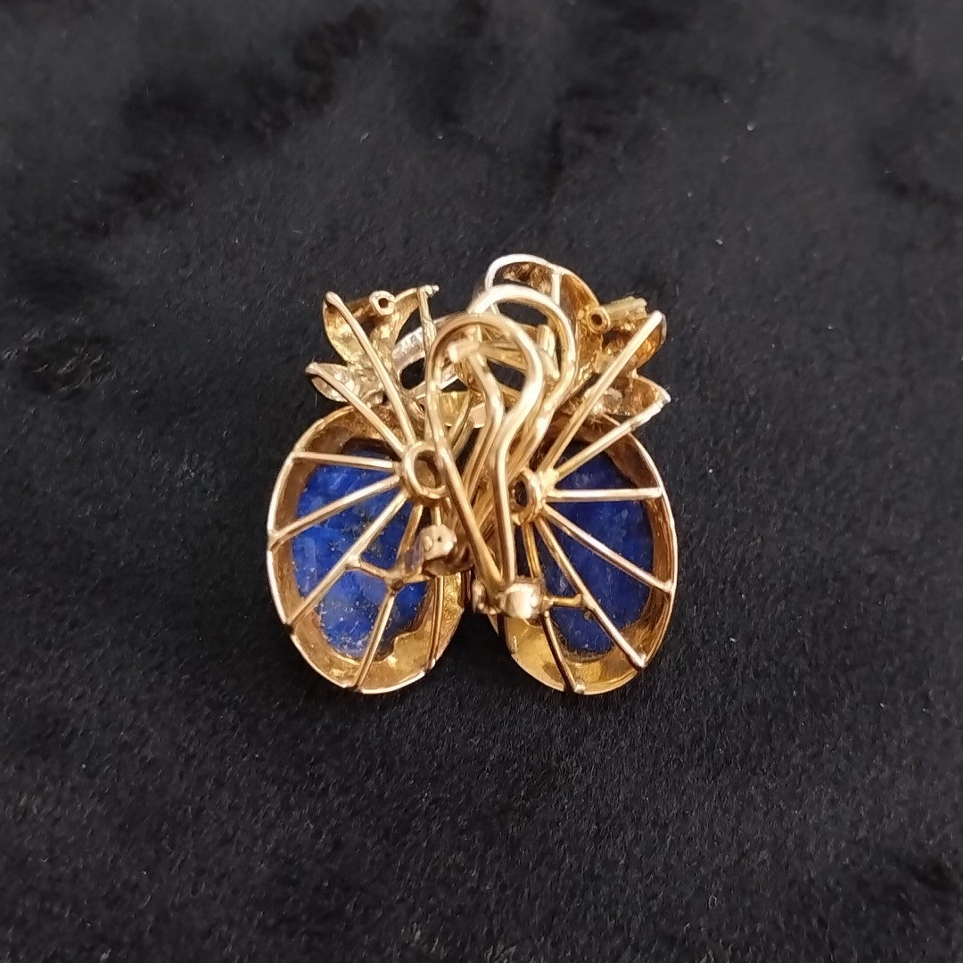 ARRACADAS PAR ORO 14 K 8.5 GRMS (SEMINUEVO)
