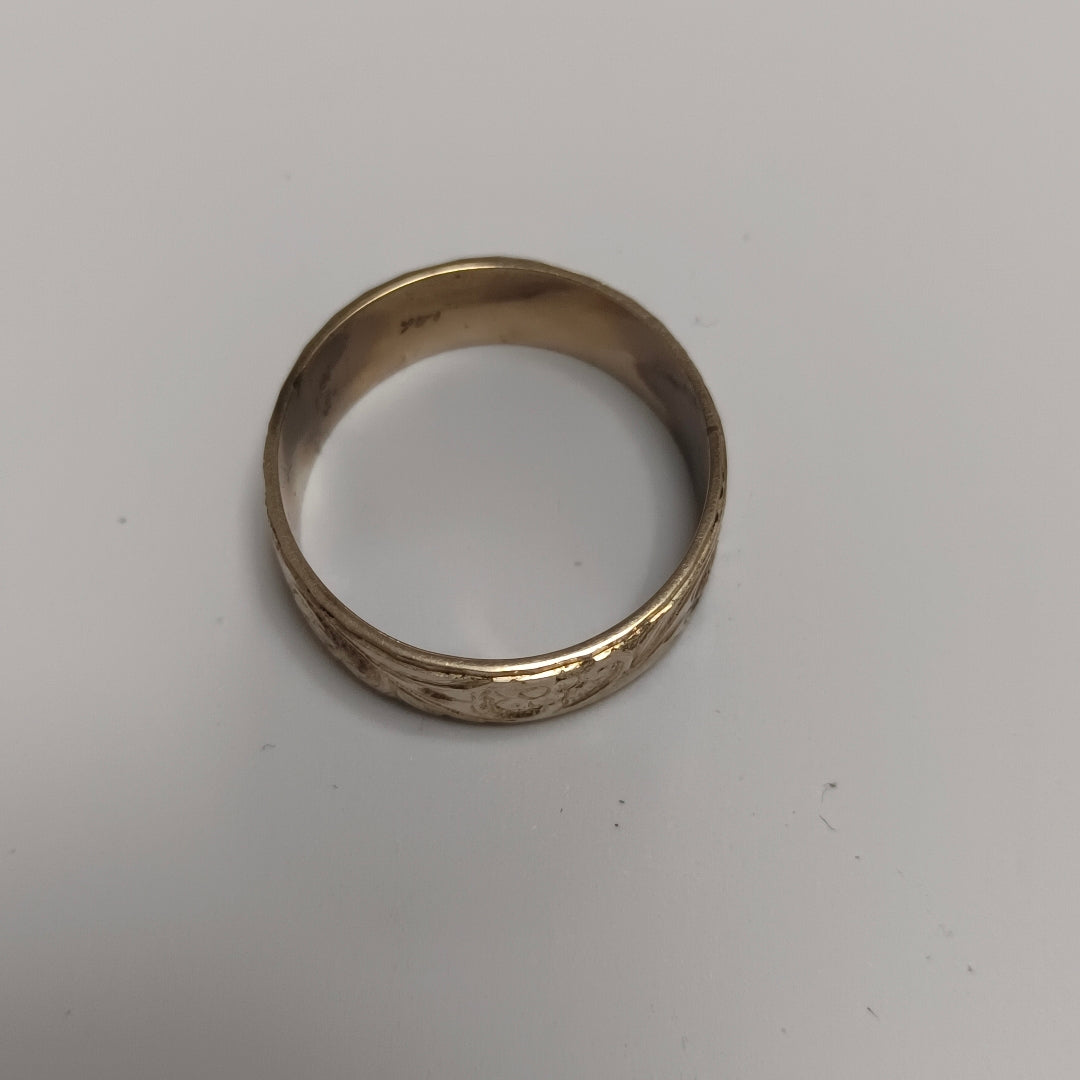 ANILLO ORO 14 K 7,20 GRMS (SEMINUEVO)