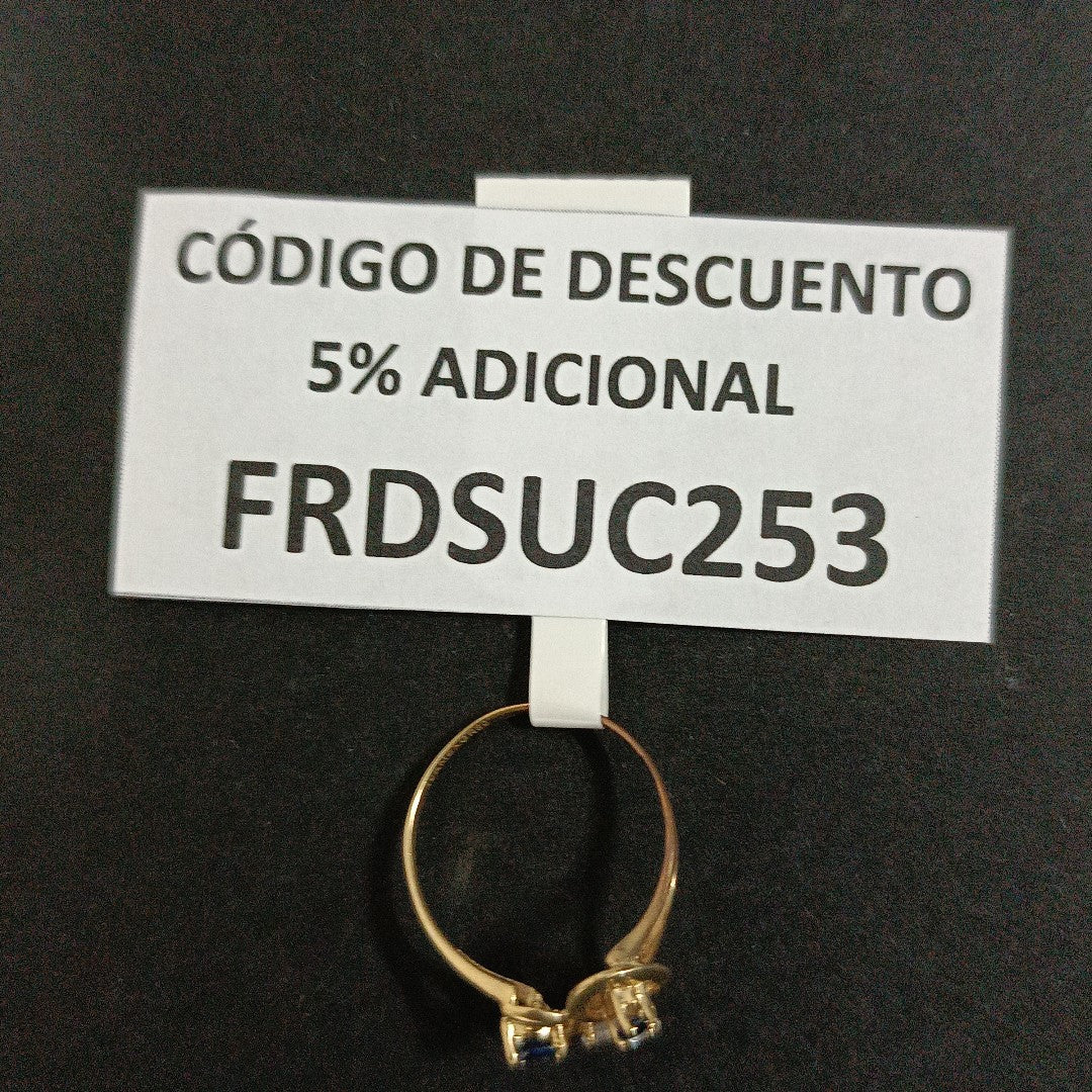 ANILLITO ORO 10 K 1.3 GRMS (SEMINUEVO)
