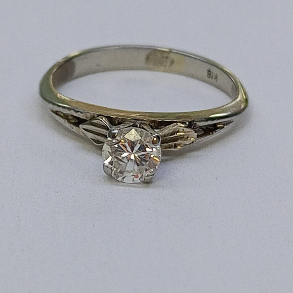 ANILLITO ORO BLANCO 18 K 2,40 GRMS (SEMINUEVO)
