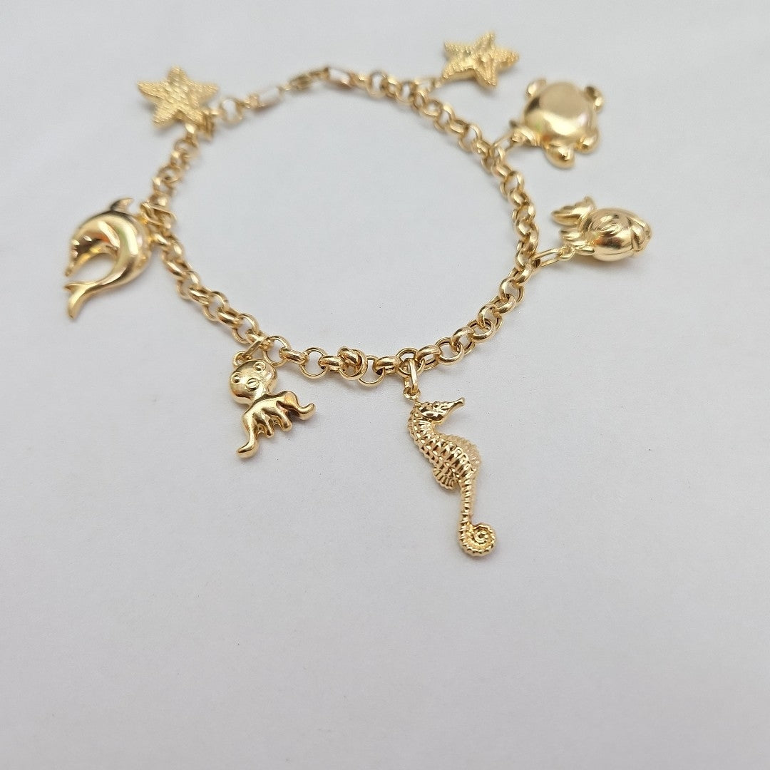 PULSERA ORO 10 K 8.4 GRMS (SEMINUEVO)