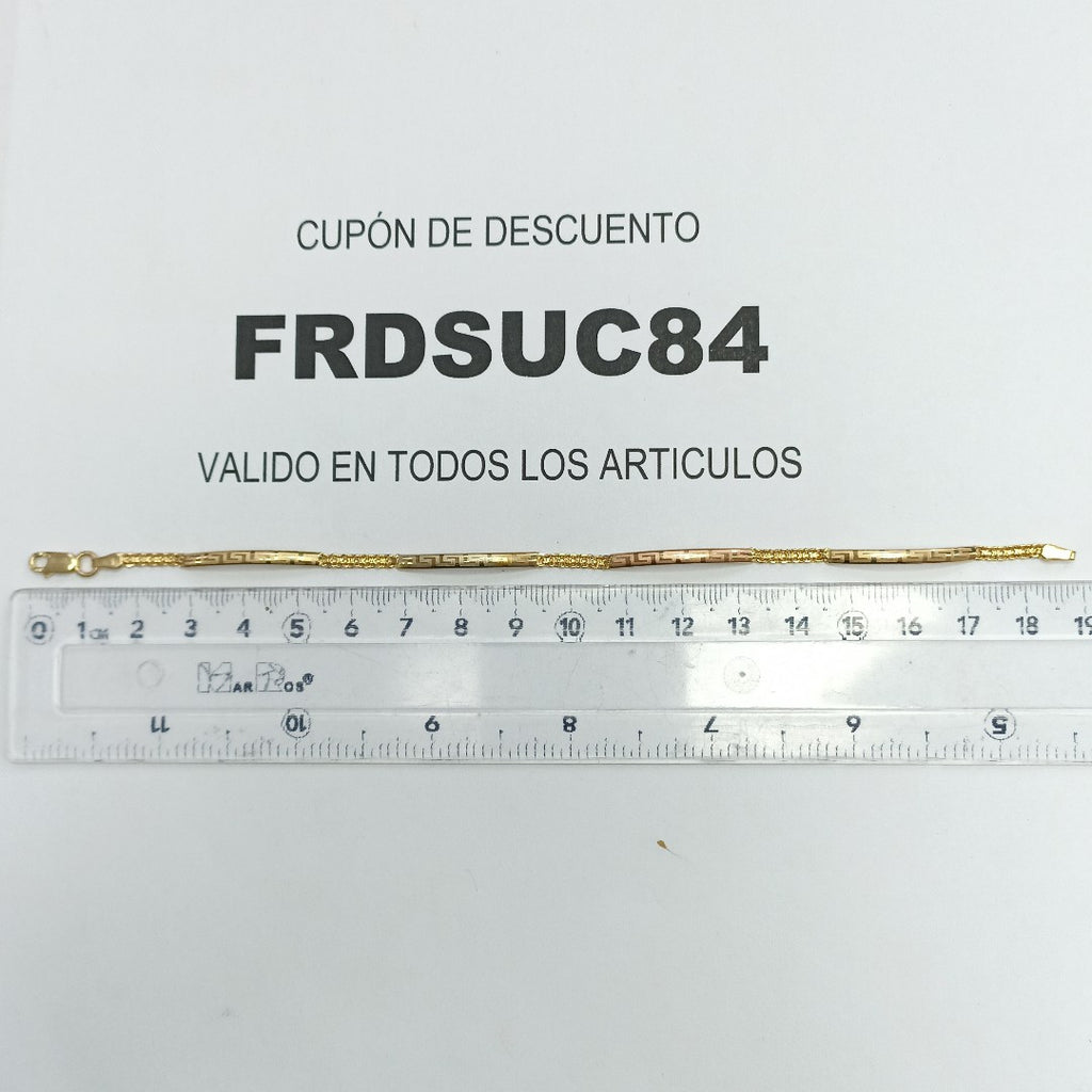 PULSERA ORO 14 K 3,70 GRMS (SEMINUEVO)