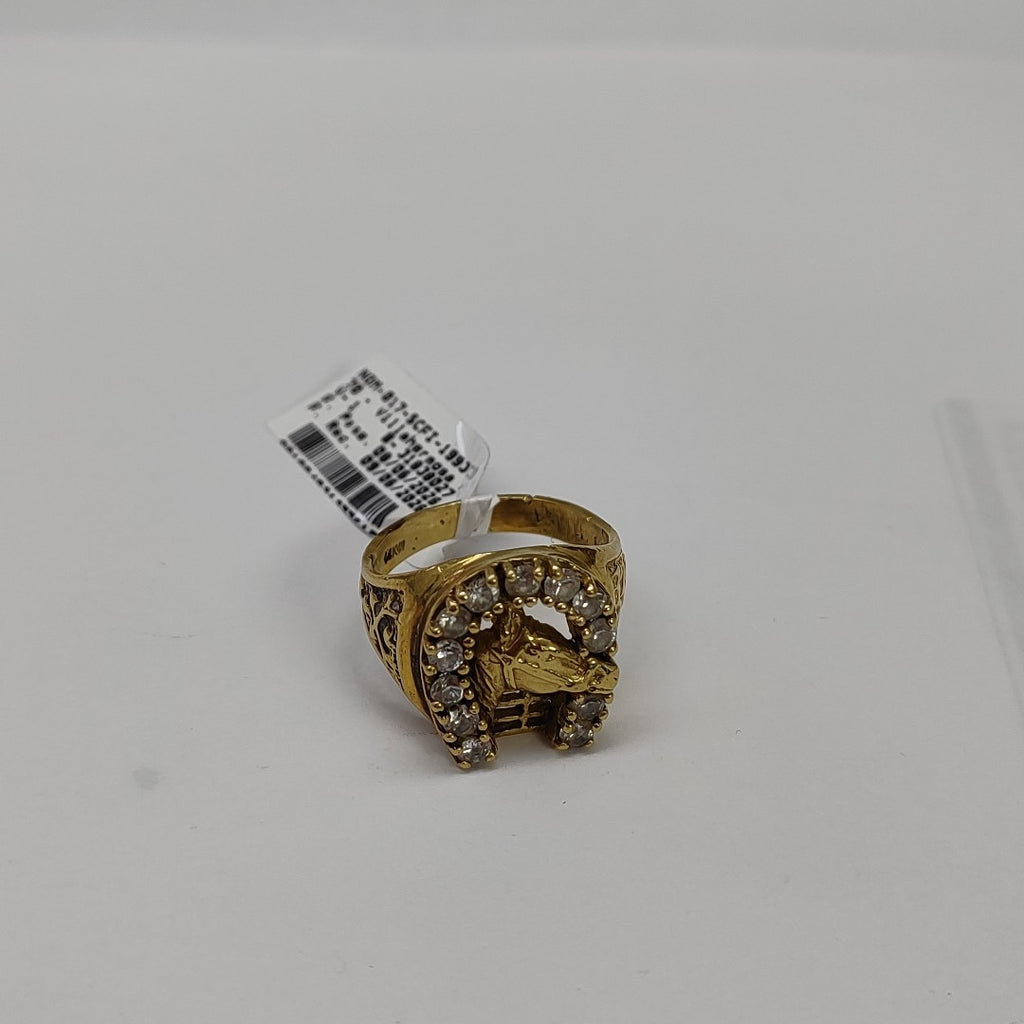 ANILLO ORO 14 K 9.5 GRMS (SEMINUEVO)