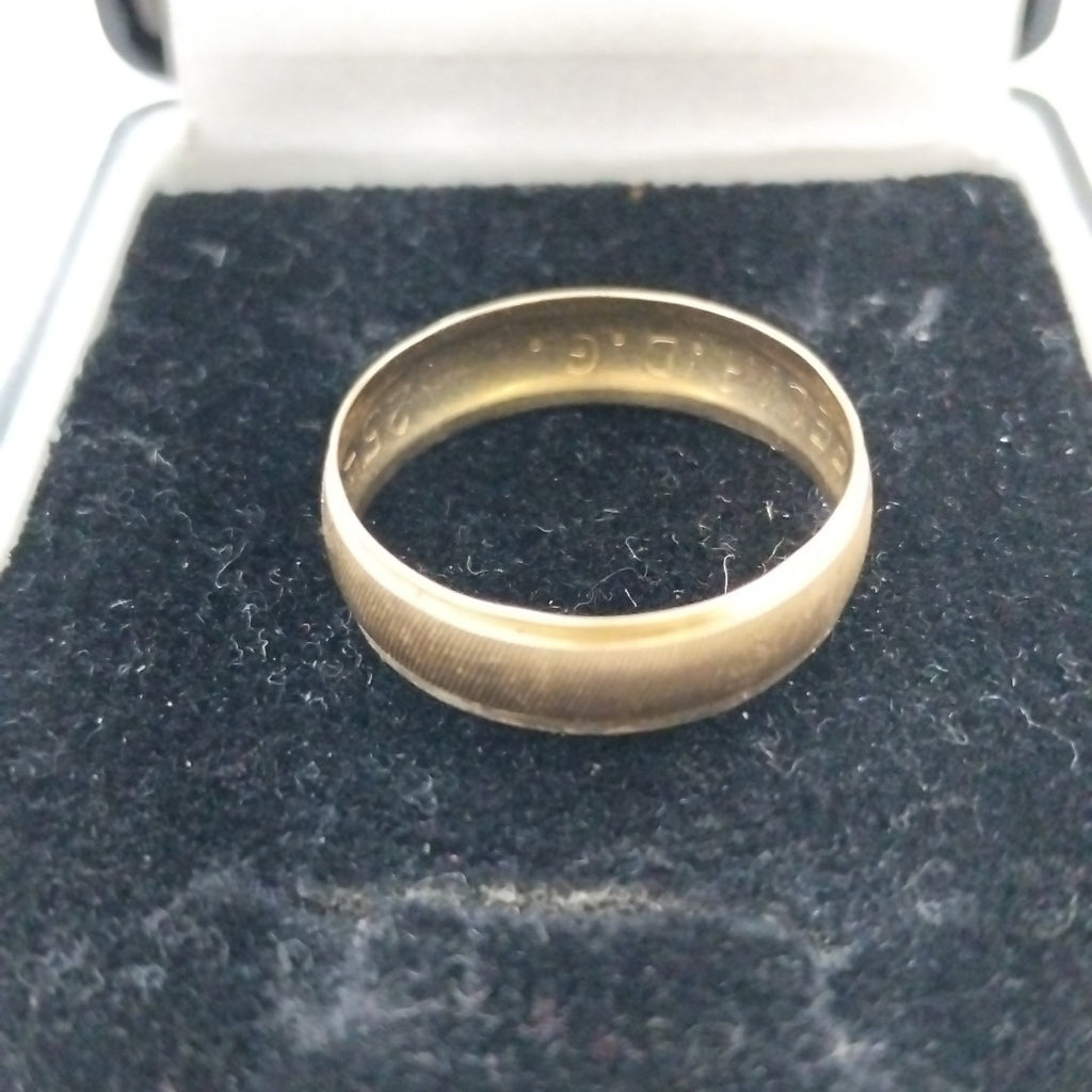 ARGOLLA ORO 14 K 1.9 GRMS (SEMINUEVO)
