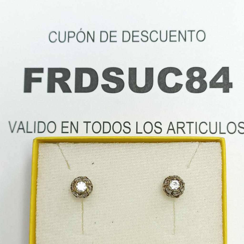 ARETES PAR ORO 10 K 3,70 GRMS (SEMINUEVO)