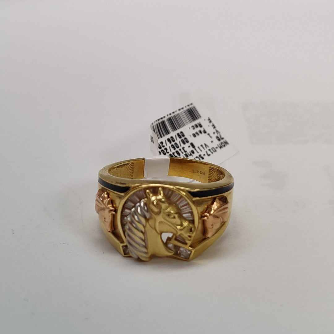 ANILLO ORO 14 K 7.3 GRMS (SEMINUEVO)