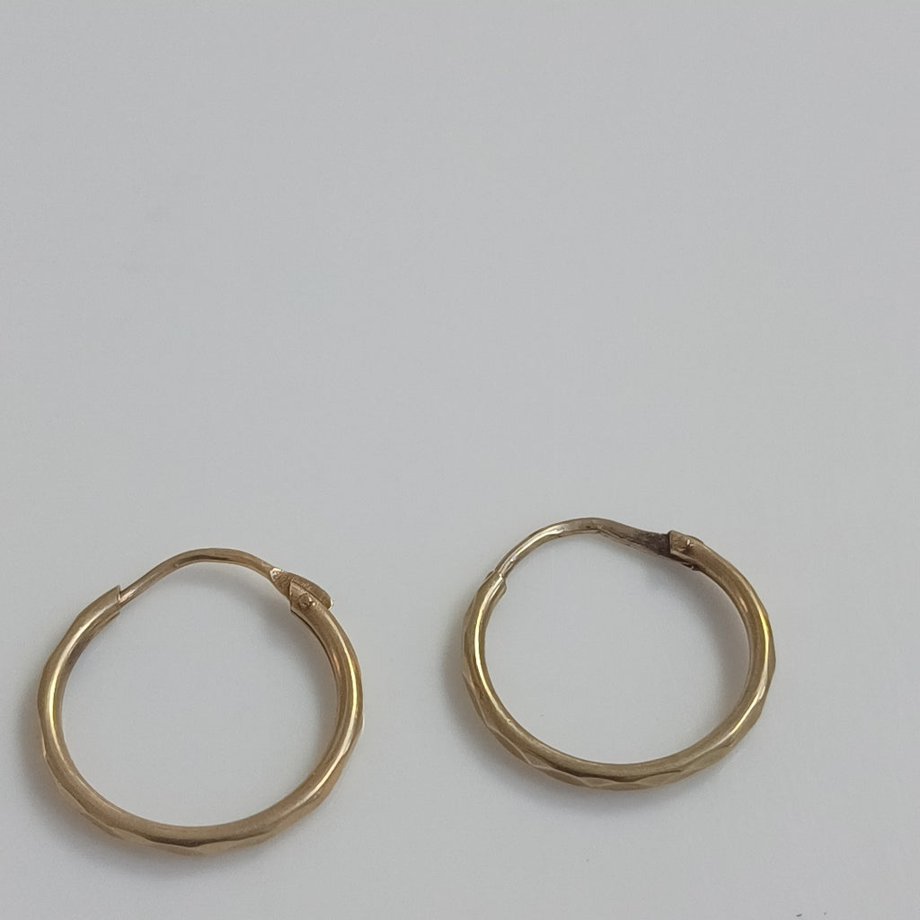 ARRACADAS PAR ORO 10 K 1 GRMS (SEMINUEVO)