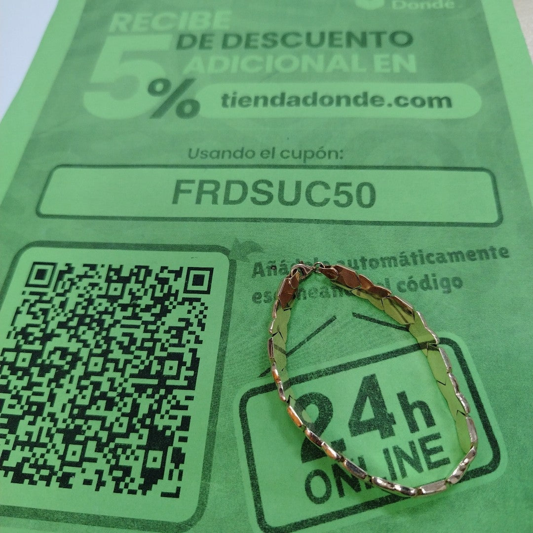 PULSERA ORO 10 K 8.2 GRMS (SEMINUEVO)