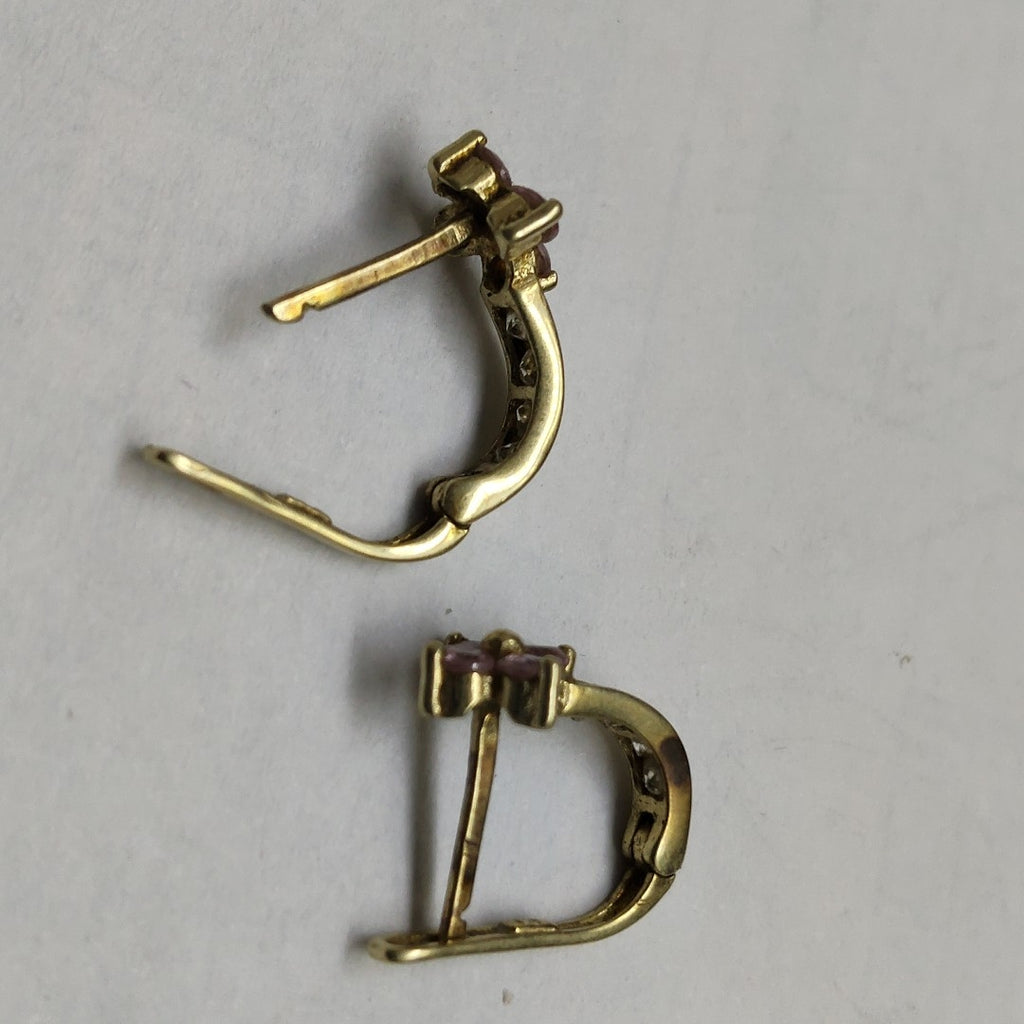 ARETES PAR ORO 14 K 1.8 GRMS (SEMINUEVO)