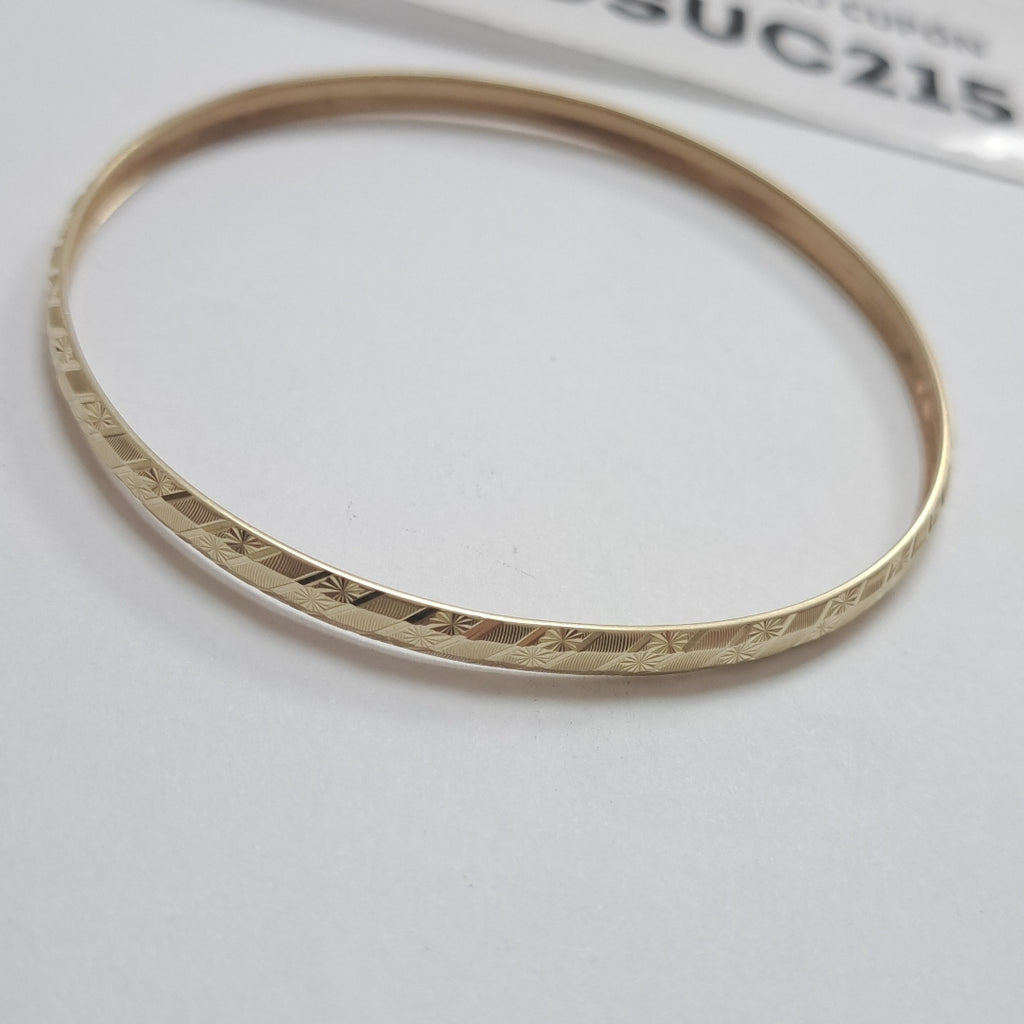 PULSERA RIGIDA ORO 10 K 4,00 GRMS (SEMINUEVO)