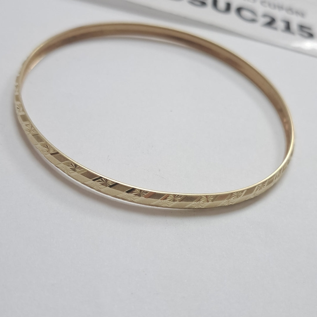 PULSERA RIGIDA ORO 10 K 4,00 GRMS (SEMINUEVO)