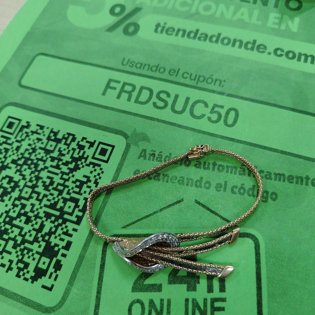 PULSERA ORO 14 K 14.4 GRMS (SEMINUEVO)