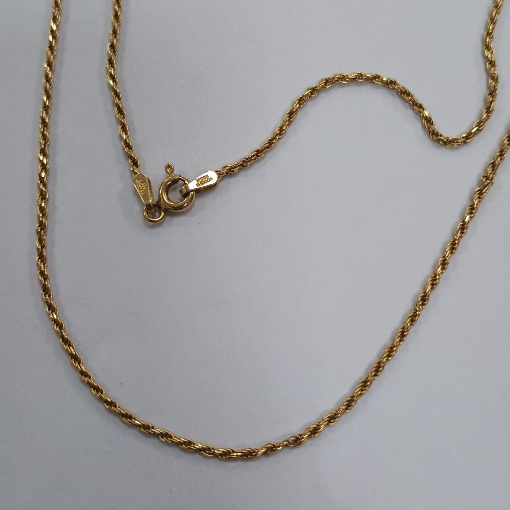 CADENA ORO 14 K 4.5 GRMS (SEMINUEVO)