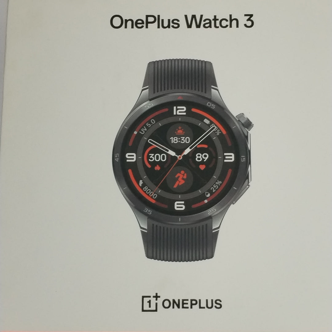 SMARTWATCH ONE PLUS WATCH 3 OPWWE251 43 MM BLUETOOTH (SEMINUEVO)