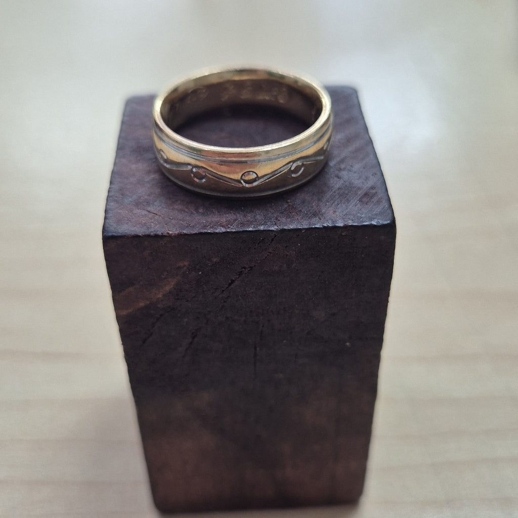 ARGOLLA ORO 14 K 3.2 GRMS (SEMINUEVO)