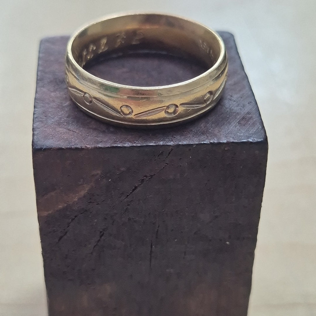 ARGOLLA ORO 14 K 4 GRMS (SEMINUEVO)