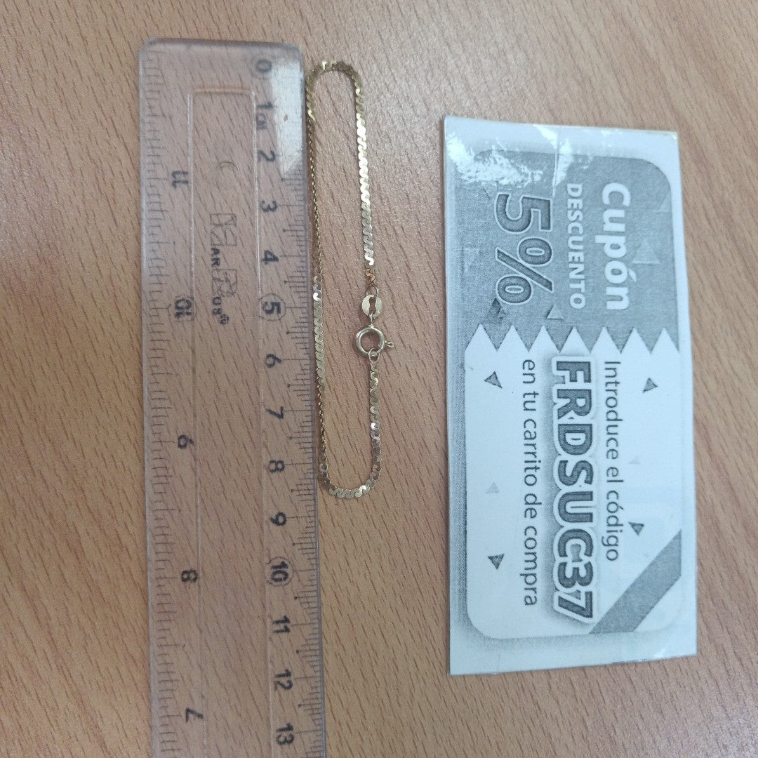PULSERA ORO 14 K 1.9 GRMS (SEMINUEVO)