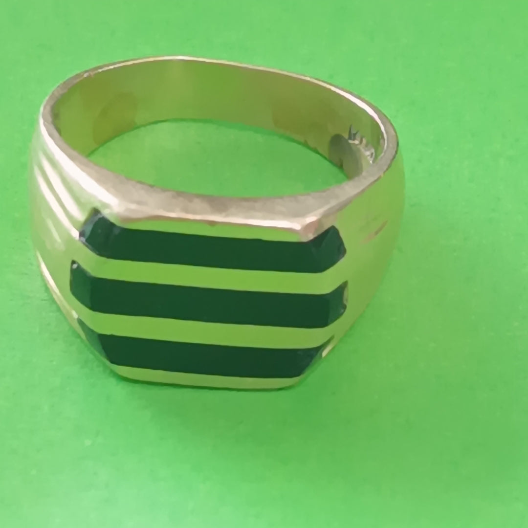 ANILLO ORO 14 K 9.2 GRMS (SEMINUEVO)