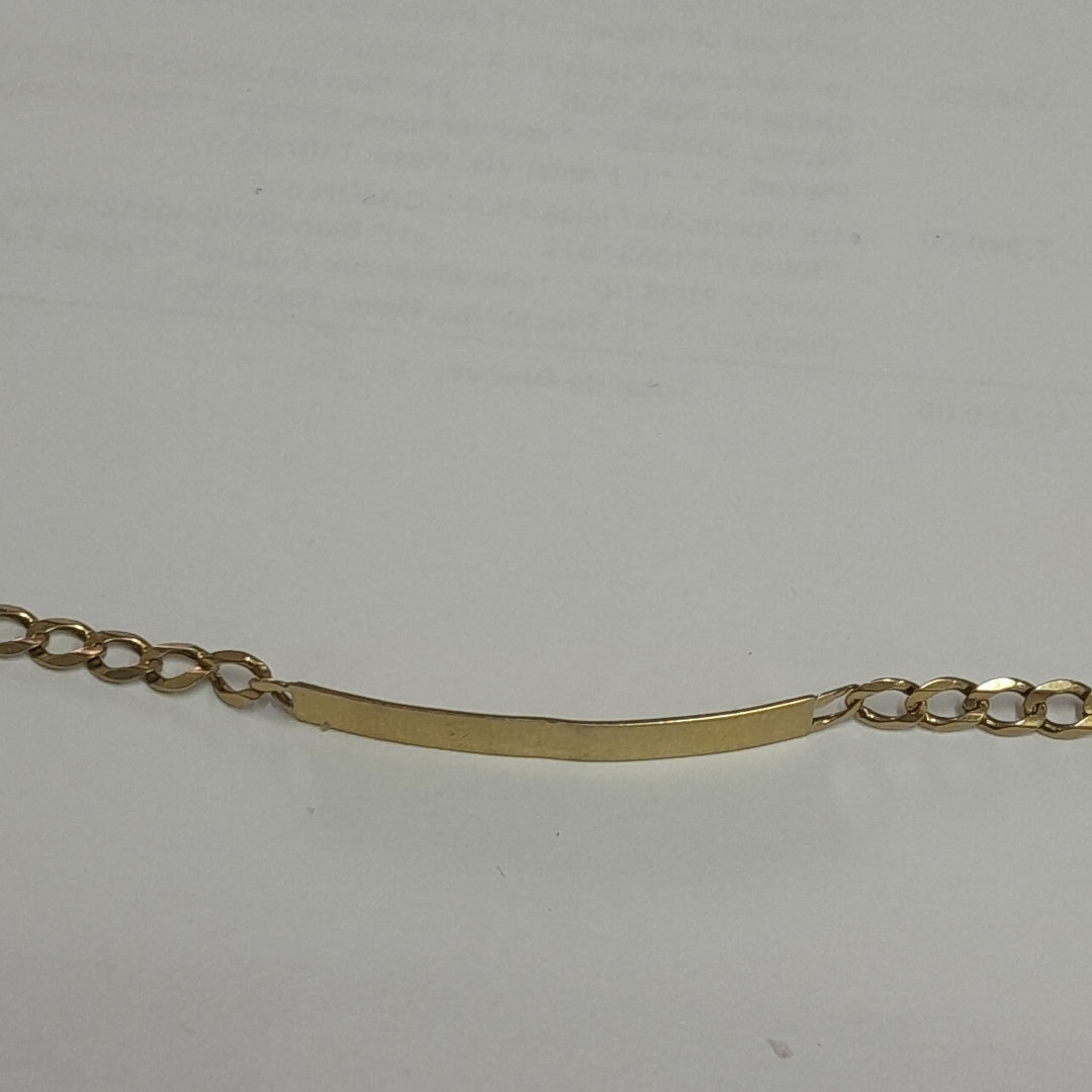 ESCLAVA ORO 10 K 3.4 GRMS (SEMINUEVO)