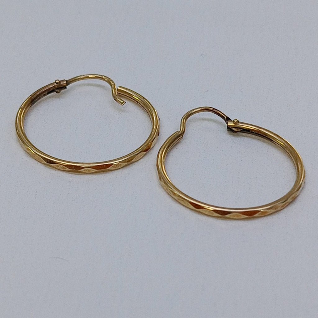 ARRACADAS PAR ORO 10 K 1,10 GRMS (SEMINUEVO)