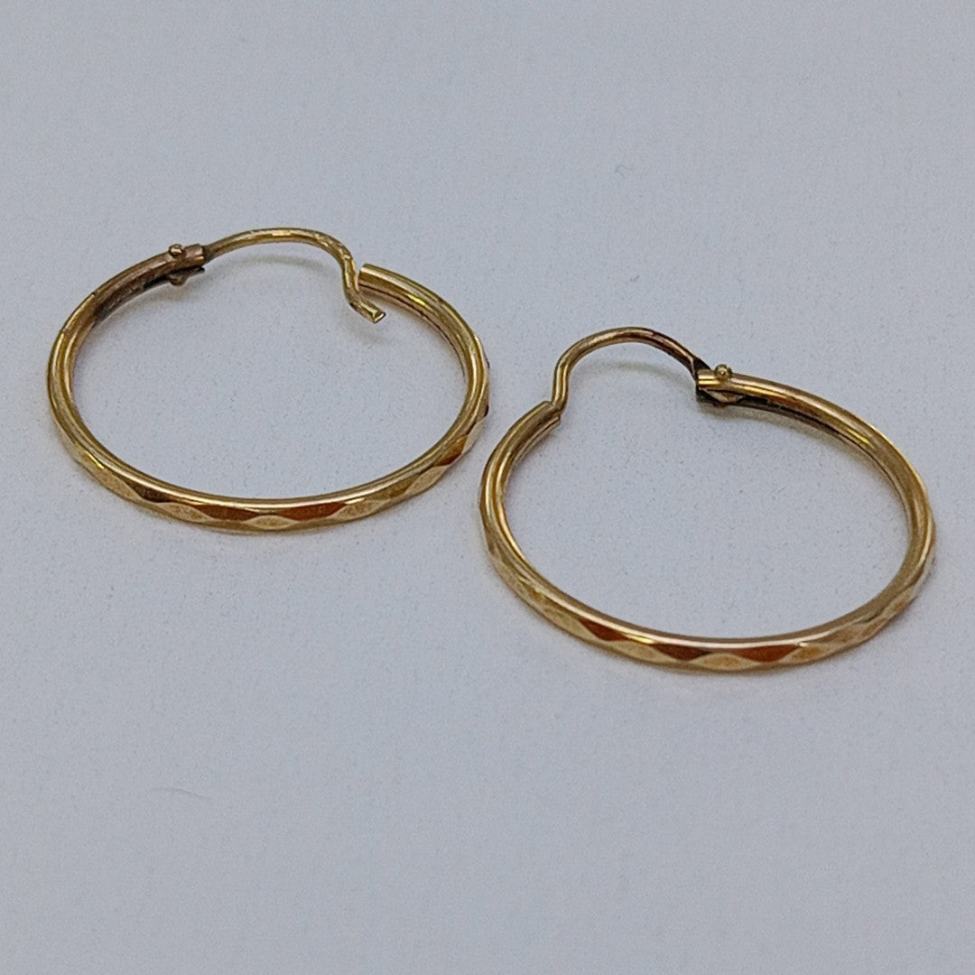 ARRACADAS PAR ORO 10 K 1,10 GRMS (SEMINUEVO)