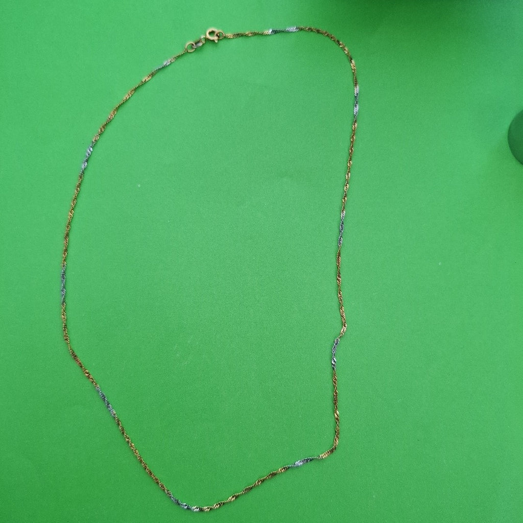 CADENA ORO 14 K 1,60 GRMS (SEMINUEVO)