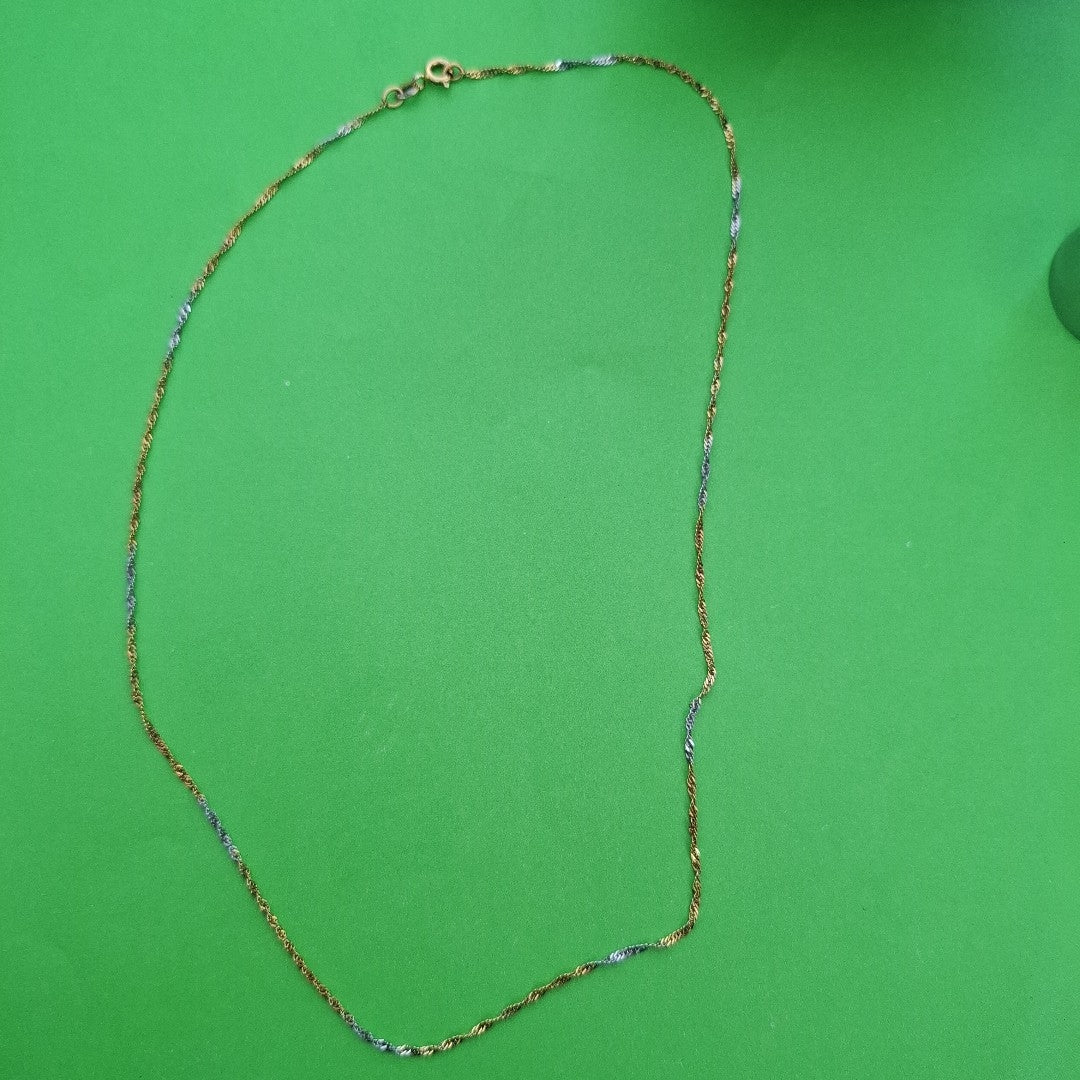 CADENA ORO 14 K 1,60 GRMS (SEMINUEVO)