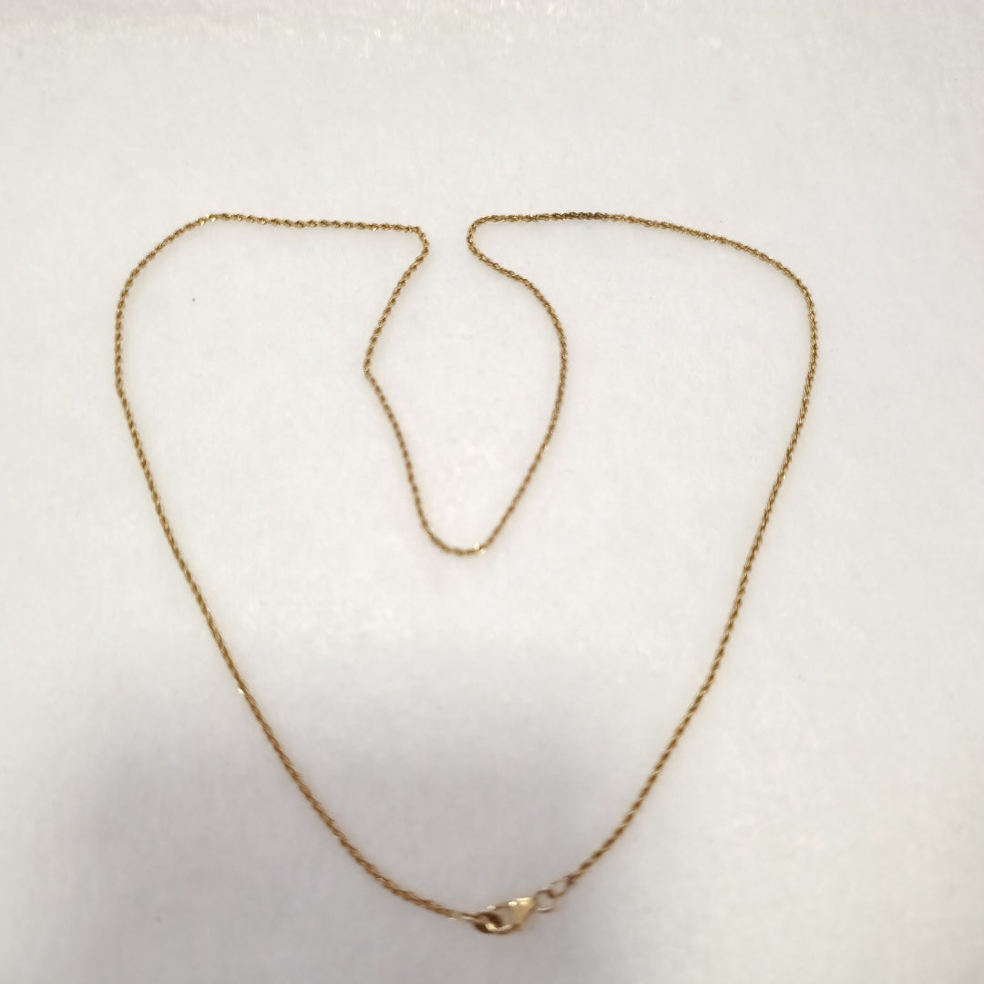 CADENA ORO 14 K 3.4 GRMS (SEMINUEVO)
