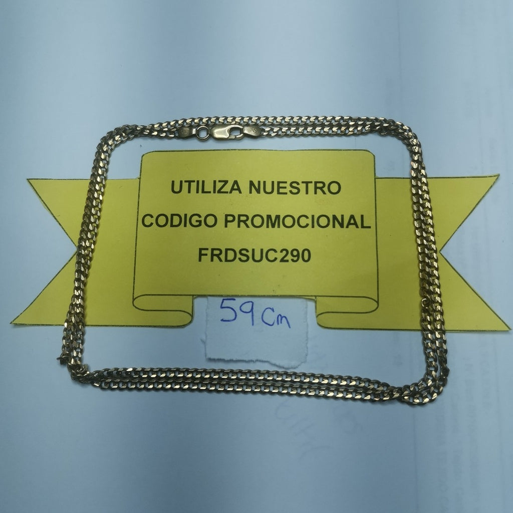CADENA ORO 14 K 10.8 GRMS (SEMINUEVO)
