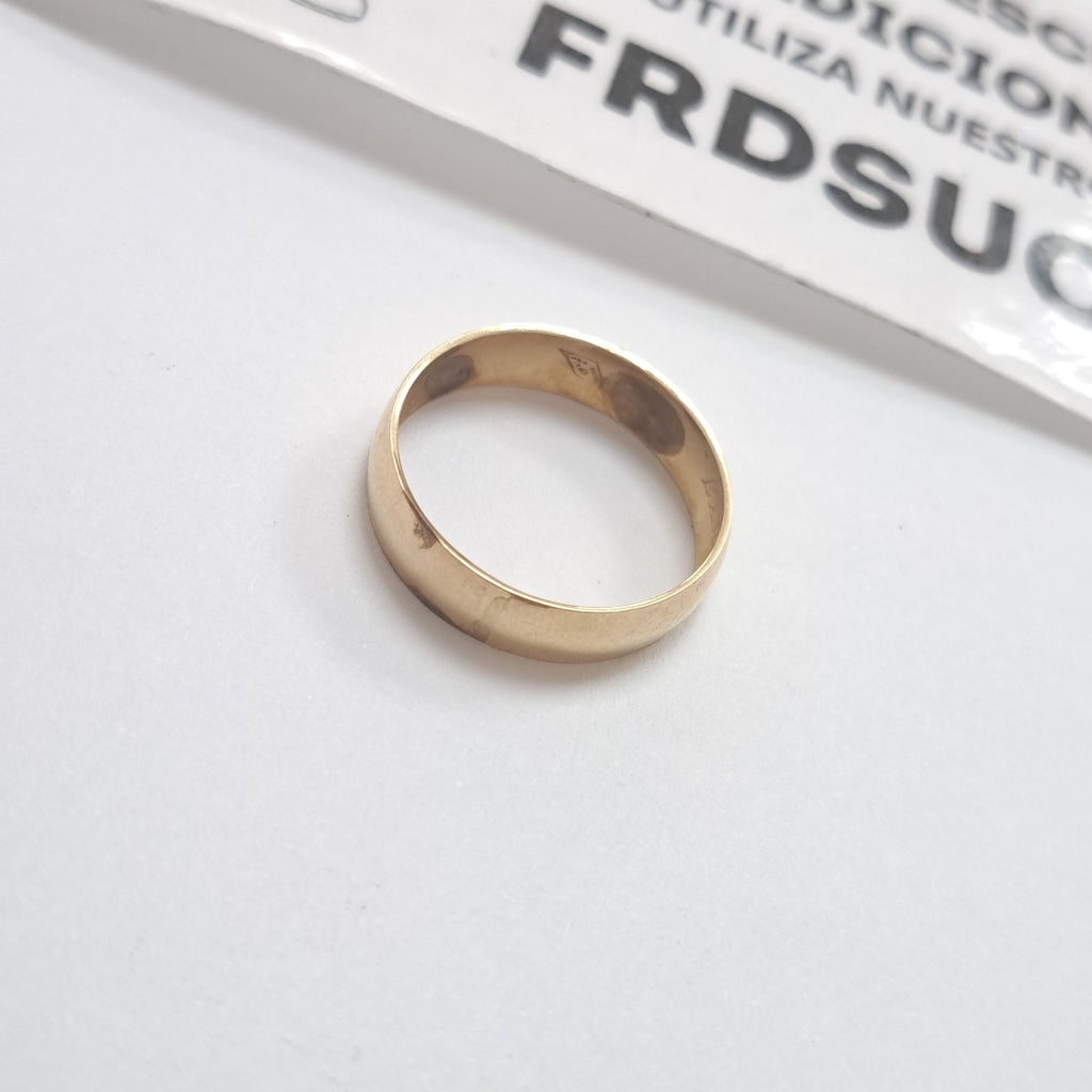 ARGOLLA ORO 14 K 2.7 GRMS (SEMINUEVO)