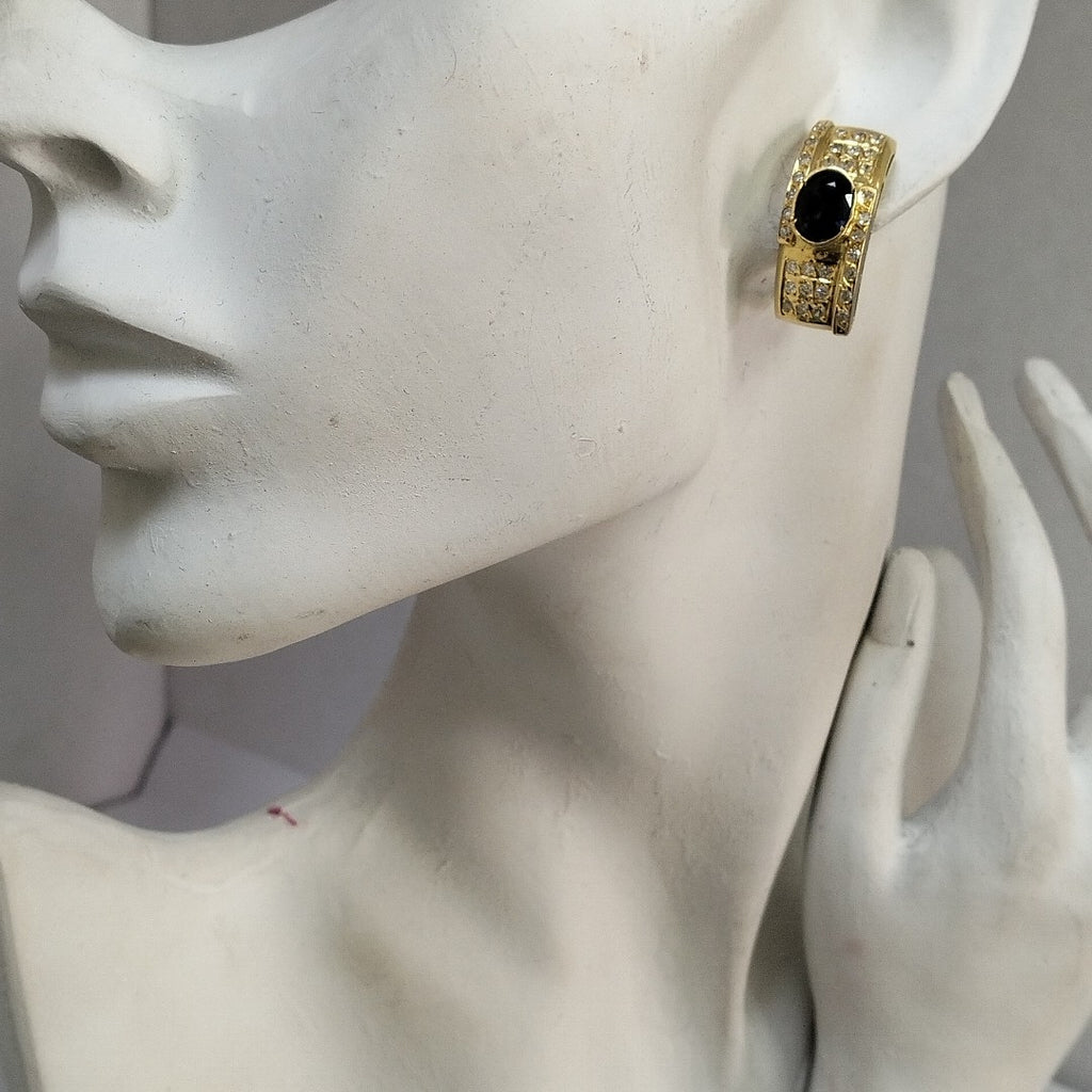 ARETES PAR ORO 14 K 12.3 GRMS (SEMINUEVO)