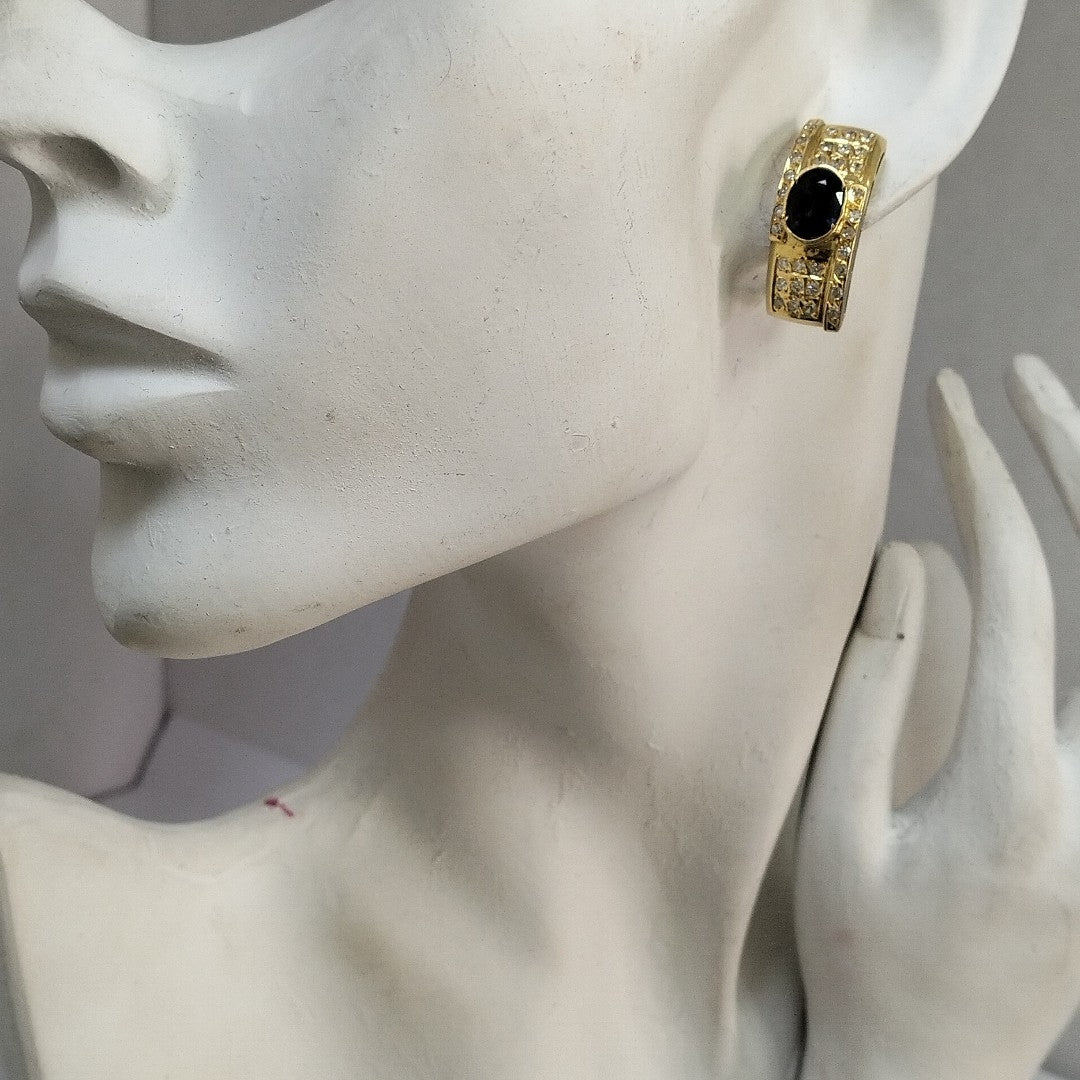 ARETES PAR ORO 14 K 12.3 GRMS (SEMINUEVO)