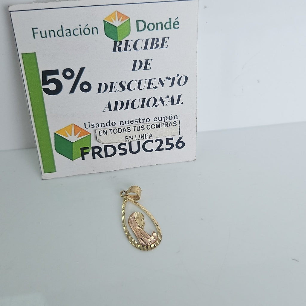MEDALLA CONMEMORATIVA ORO 10 K 1,90 GRMS (SEMINUEVO)