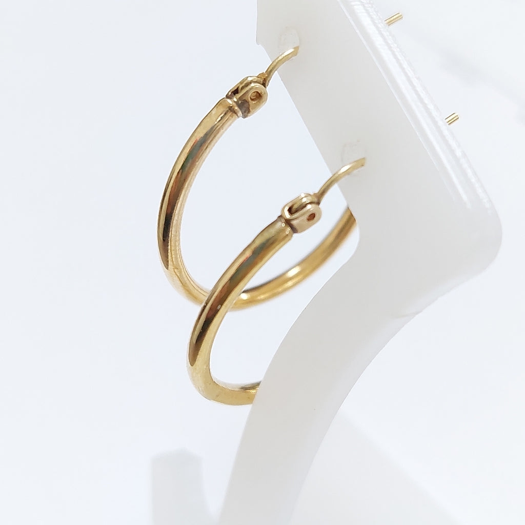 ARRACADAS PAR ORO 14 K 2 GRMS (SEMINUEVO)