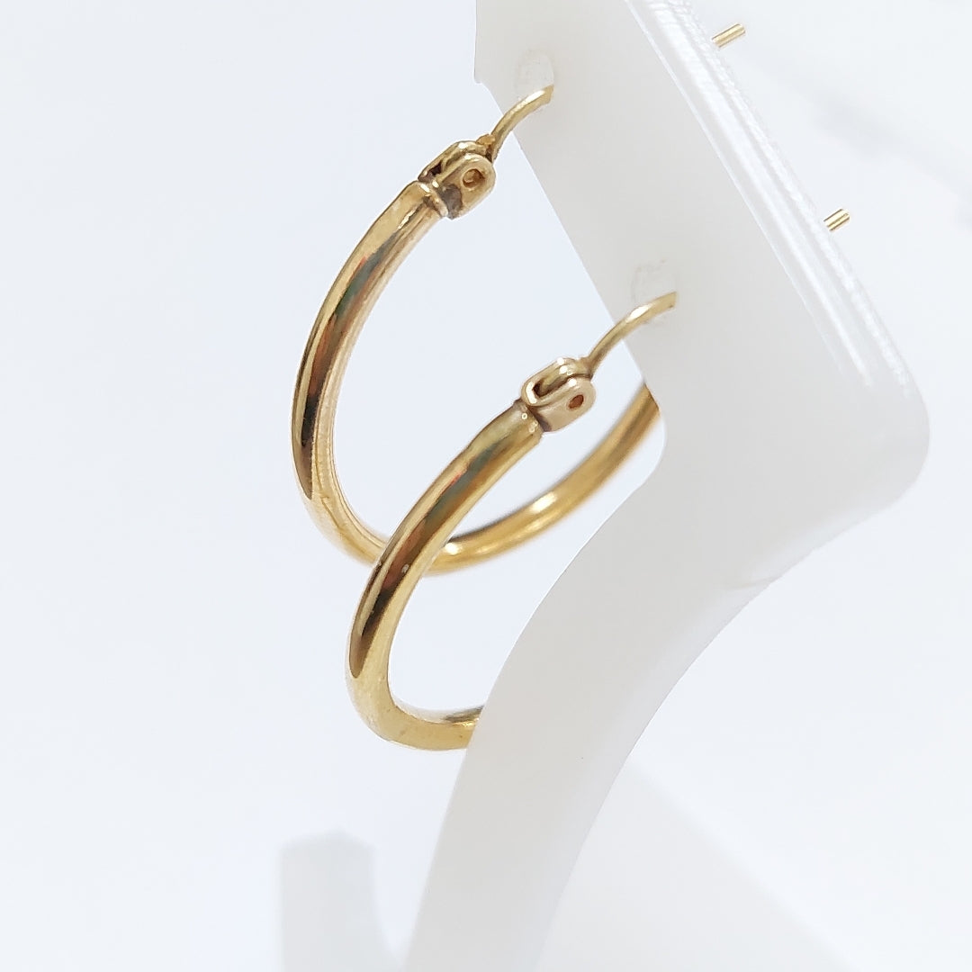 ARRACADAS PAR ORO 14 K 2 GRMS (SEMINUEVO)