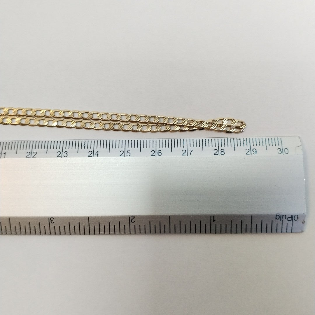 CADENA ORO, RODIADO 14 K 7.1 GRMS (SEMINUEVO)