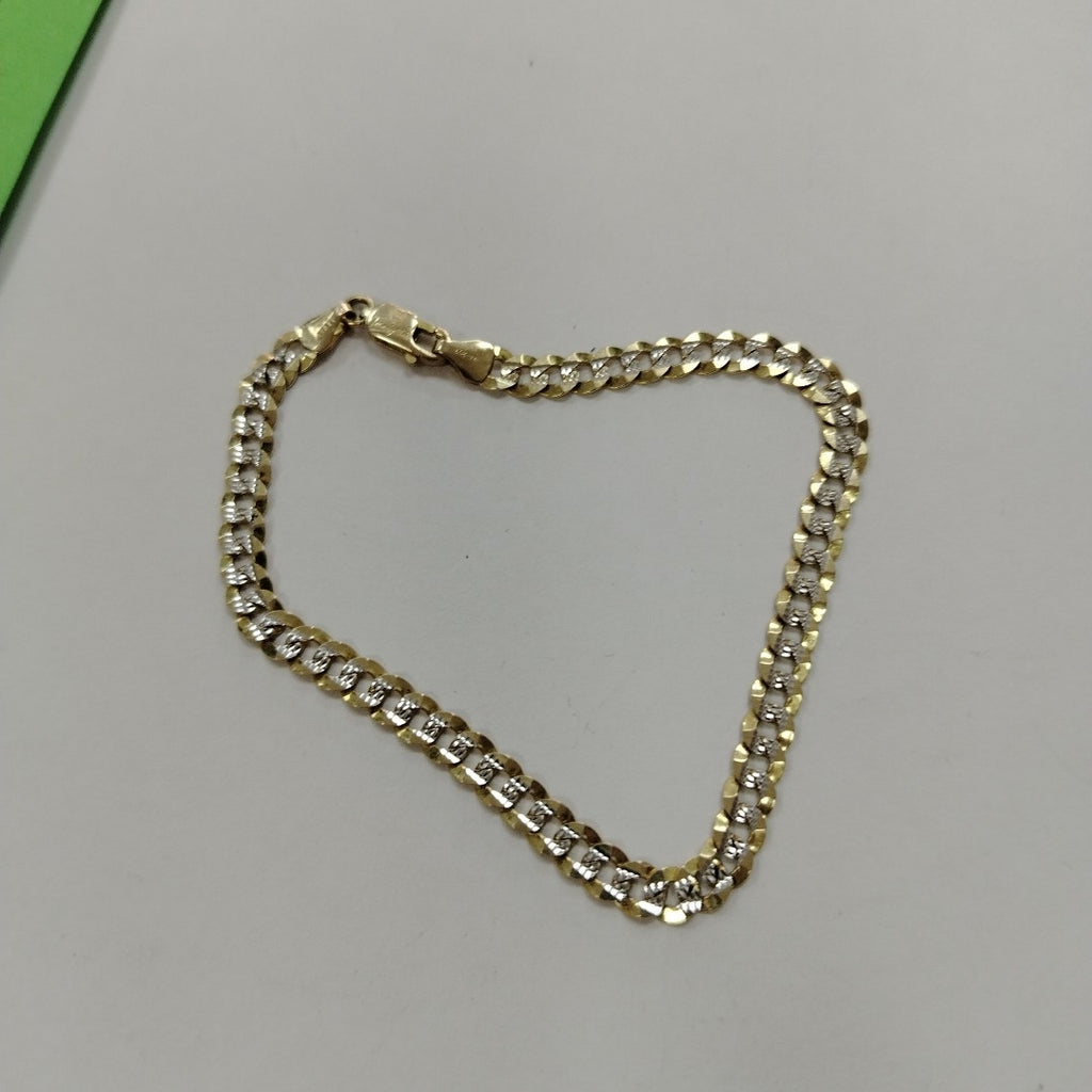 PULSERA ORO, RODIADO 10 K 5.6 GRMS (SEMINUEVO)