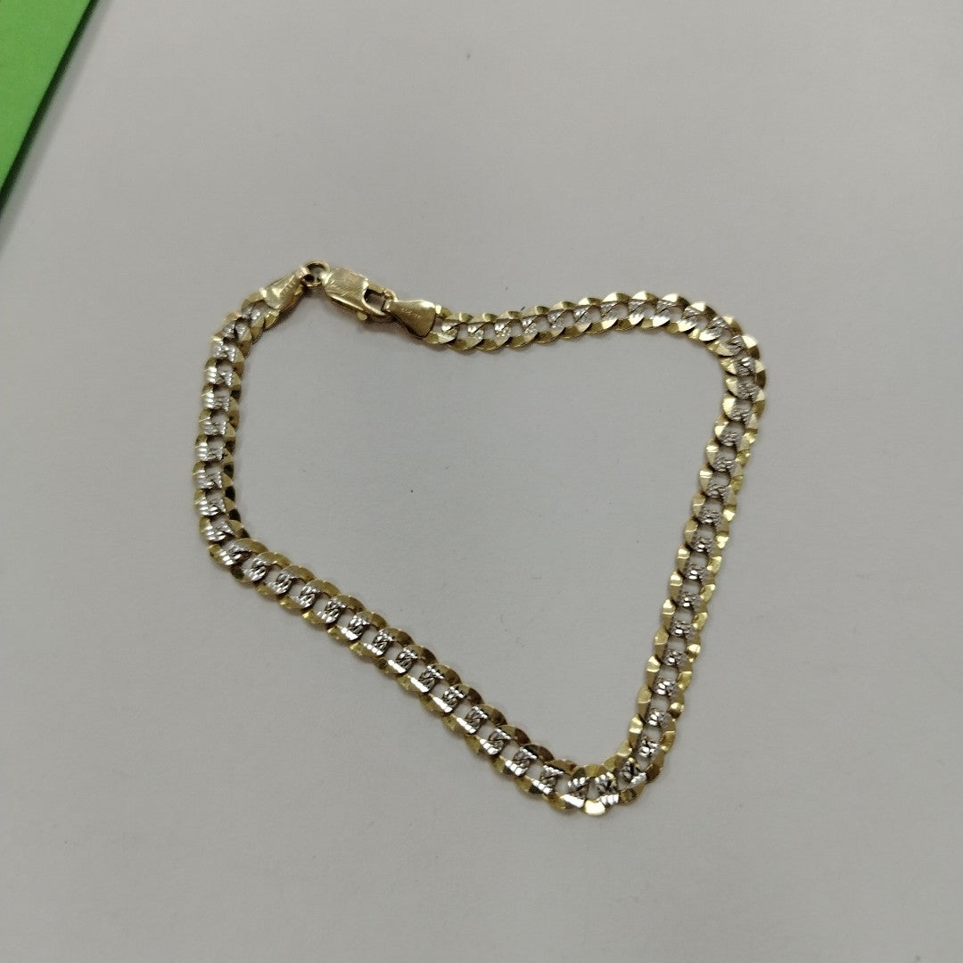 PULSERA ORO, RODIADO 10 K 5.6 GRMS (SEMINUEVO)