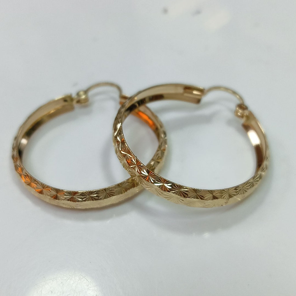 ARRACADAS PAR ORO 10 K 3.5 GRMS (SEMINUEVO)