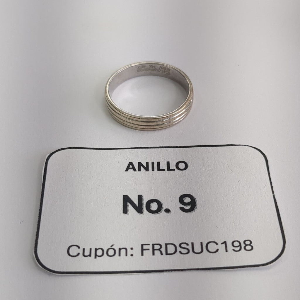 ARGOLLA ORO BLANCO 14 K 4,10 GRMS (SEMINUEVO)