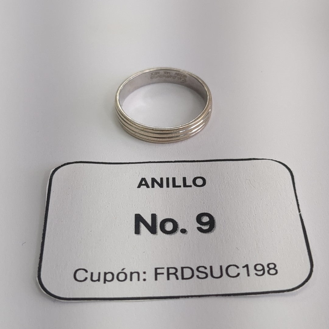ARGOLLA ORO BLANCO 14 K 4,10 GRMS (SEMINUEVO)