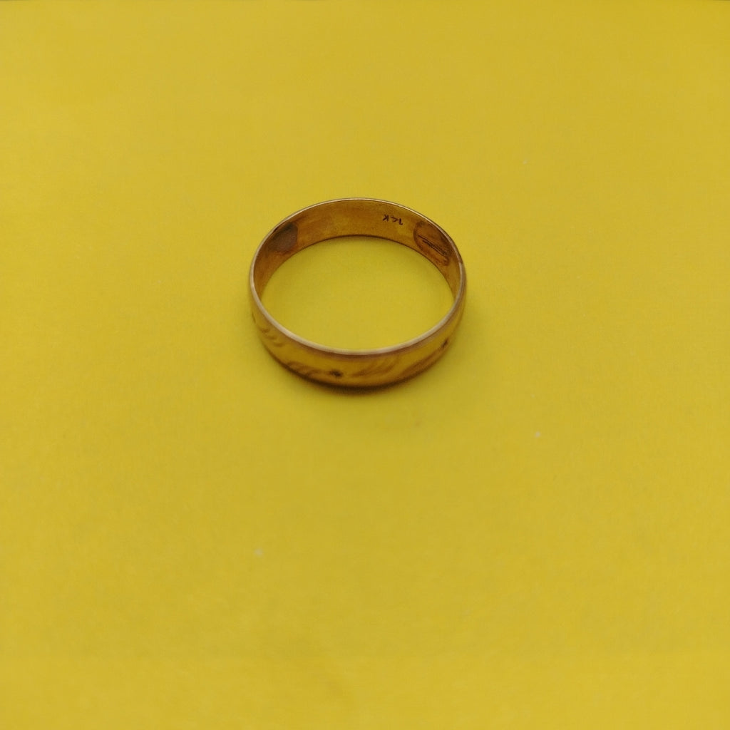 ARGOLLA ORO 14 K 2.3 GRMS (SEMINUEVO)
