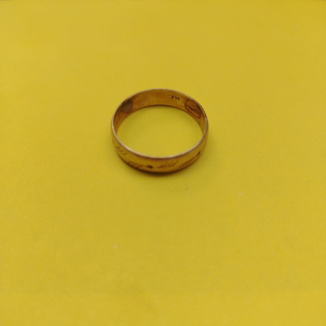 ARGOLLA ORO 14 K 2.3 GRMS (SEMINUEVO)
